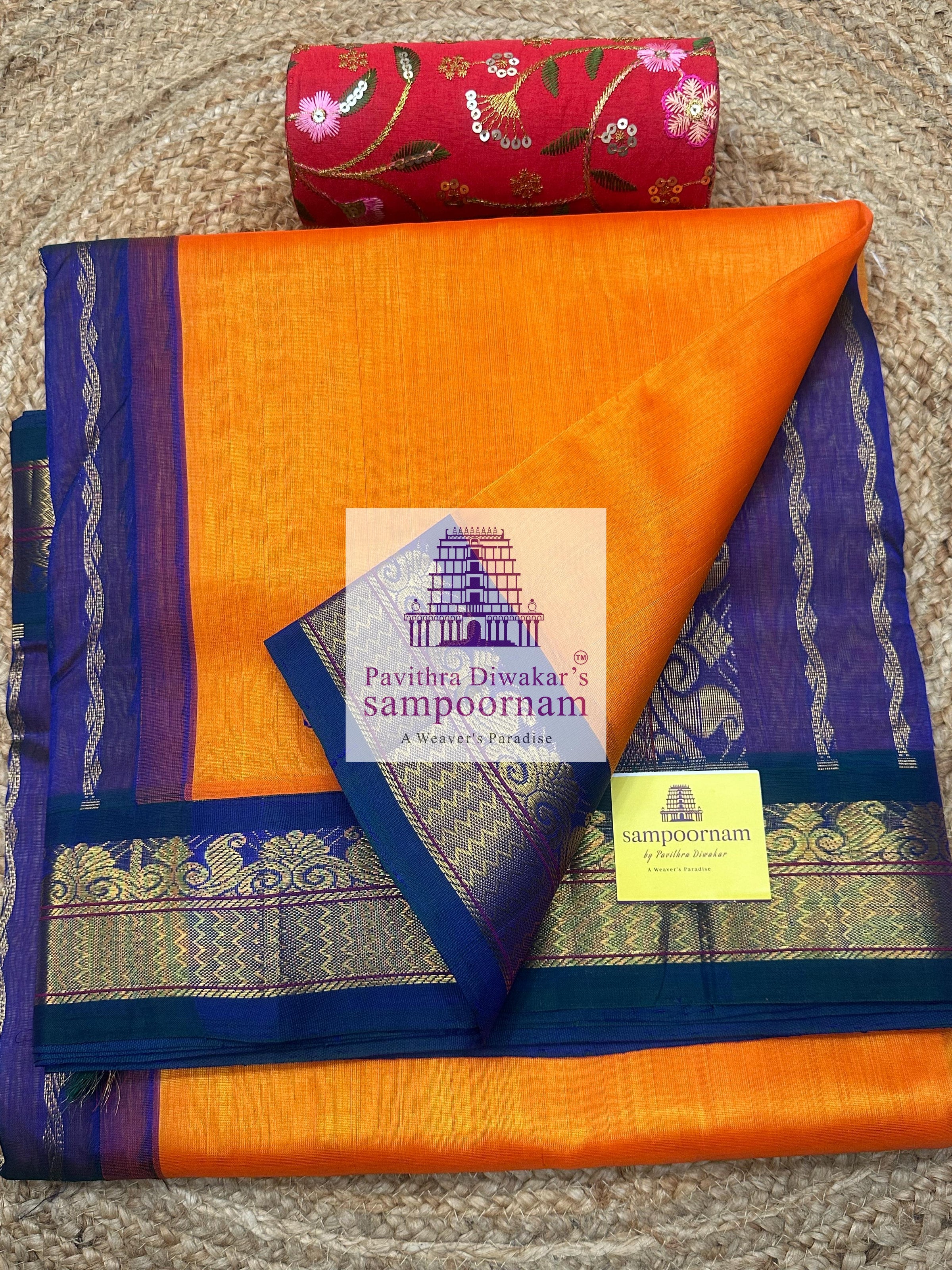 10 YARDS SILK COTTON SAREE
