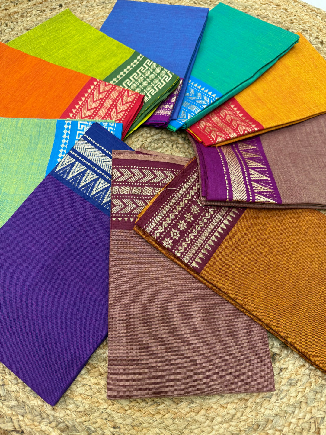 Chettinad cotton blouse - Pack of ten - Assorted